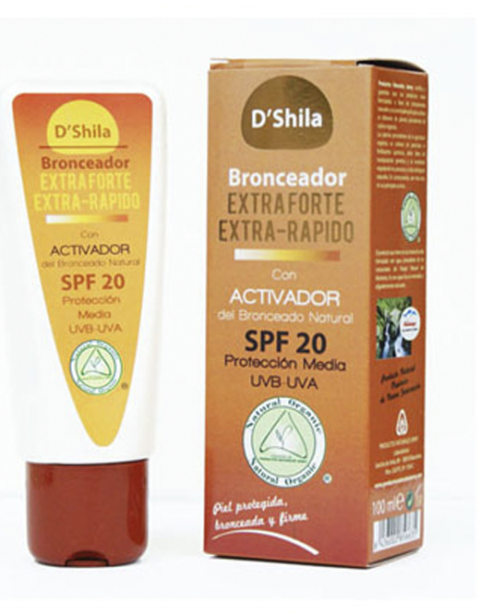 Bronceador SPF 20 Extra Forte