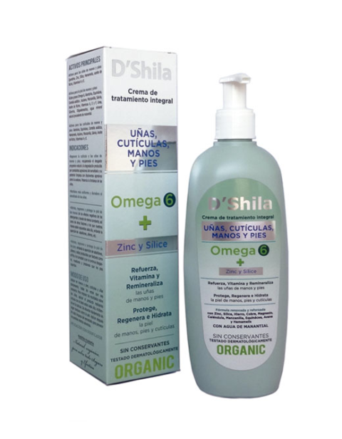 Crema de tratamiento integral uñas, cutículas, manos y pies