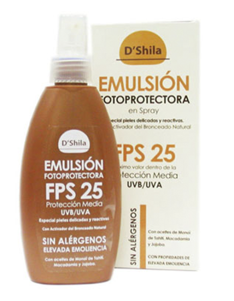 Emulsión Fotoprotectora spray SPF 25