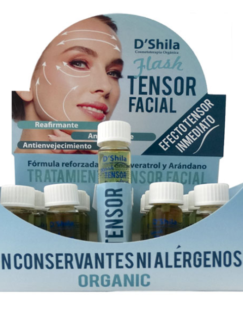 Flash tensor facial