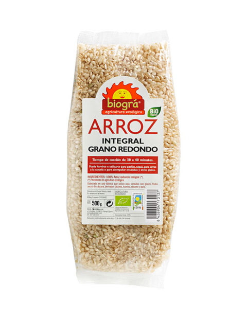 Arroz Integral Redondo 500g