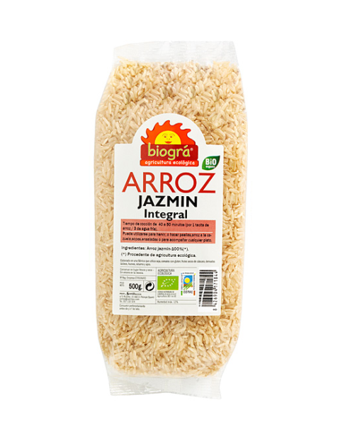 Arroz Jazmín Integral 500g