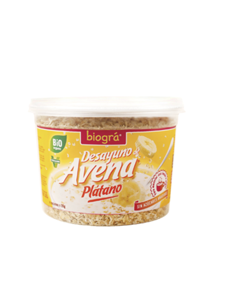 Bio-Porridge de Avena con Plátano