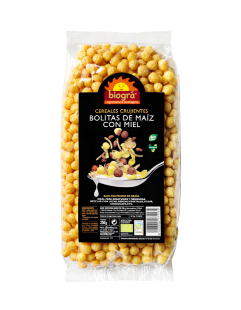 Bolitas de Maíz con miel 250g