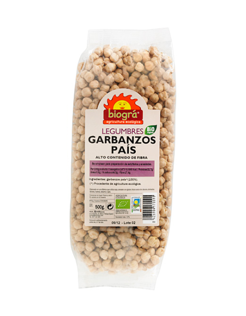 Garbanzos País 500g