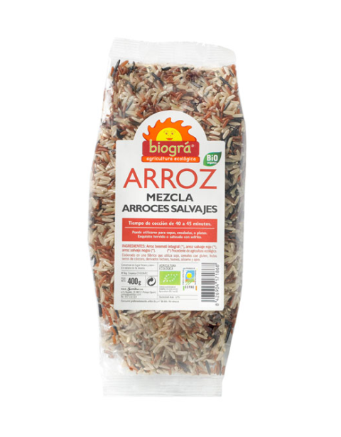 Mezcla de Arroces Salvajes 400g