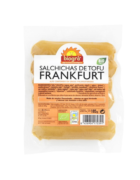 Salchichas de Tofu ”Frankfurt”