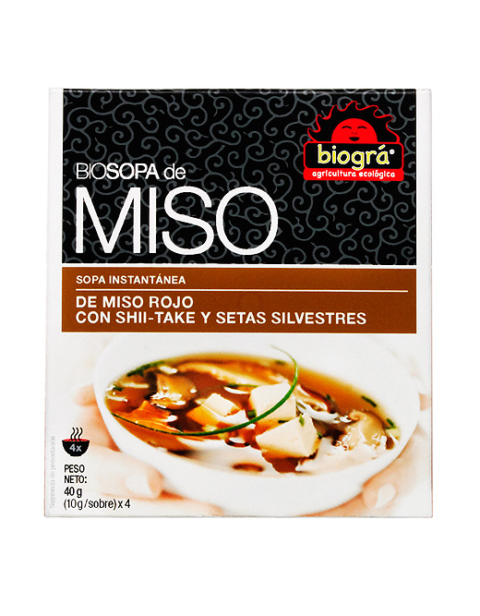 Sopa Miso con Shii-Take y Setas Silvestres