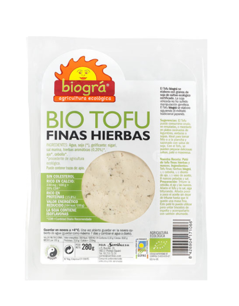 Tofu Finas Hierbas