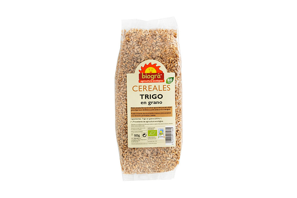 Trigo grano 500 g Bio. El Granero Integral. LaCasadelesHerbes